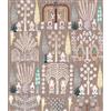 myforHD Carta da Parati Autoadesiva Fiore Foglia Vintage 44cmx300cm Decorativo Sfondo Carta da Parete Adesivo Vinile Soggiorno Camera Da Letto