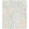 myforHD Carta da Parati Autoadesiva Fiore Foglia Vintage 44cmx300cm Decorativo Sfondo Carta da Parete Adesivo Vinile Soggiorno Camera Da Letto