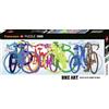 Heye VD-29737 Puzzle Colorati Fila Panorama, 1000 Pezzi