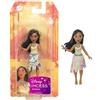 Mattel Disney Princess Pocahontas - Piccola bambola snodabile, 8,9 cm, da collezione, con abito lucido e gonna rimovibile, ispirata al film