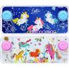 OPEIXSAYKOC Set da 2 giochi acquatici lancio degli anelli per bambini | Gioco di abilità ad acqua a tema unicorno, Ideale come regalino per feste di compleanno