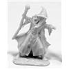 REAPER Pechetruite 1 x LENDIL Blackroot Wizard - Reaper Bones Miniatura per Gioco di Ruolo Guerra - 77412