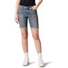 Amazon Essentials Bermuda in Denim con Tasche, Vestibilità Aderente Donna