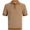 JACK & JONES Polo in Maglia | Regular Fit, Maniche corte, Casual, Temperatura massima di 40°C ciclo delicato