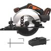 WORX | Sega circolare a batteria WX526 | Power Share | Disco 165 mm | 20 V -2 Ah | Precisa e potente per tagli professionali