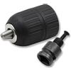 Beatanug 2-Pack Keyless Drill Mandrino Adattatore 2-13mm con 1/2-20UNF per | Mandrino per trapano senza chiave 2-13 mm, adattatore 1/2-20UNF per trapani, supporto per punte per trapano senza fili