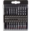 STAYER 12.626 Set di 10 lame per sega HCS/BIM per metallo e legno