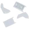 Tsunoda, SC-WP-250, ricambio per pompa dell'acqua da 25,4 cm, set da 2 paia