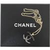 Chanel Collana Chanel Coco Mark Resina Nero Champagne Oro Mai Usata Donna Autentica ...