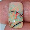 Handmade 03.50 Cts Opale Monarch Strozzato Cabochon Cuscino Pietra Lasca 09x16x4 mm