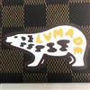LOUIS VUITTON N60390 Pochette Jour Clutch Bag NIGO Damier Giant Brown Uomo Auth