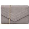 Miss Lulu Pochette e Clutches - Borsa a mano con tracolla a catena - Damen Crossbody bag per cerimonia di matrimonio (non vera pelle)