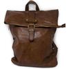 Emila Zaino marrone da viaggio vintage zainetto unisex uomo donna a sacca tempo libero casual elegante per universita gita passeggio scuola ufficio lavoro leggero Marrone