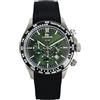 Lorenz Chrono 26175NN Cronografo da uomo al quarzo con cinturino in gomma sub 100 metri