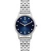 Breil, Collezione Twinkle Sky, Orologio Donna Elegante, Cronografo Donna in Acciaio, Quadrante Blu Sunray con Lucenti Cristalli, Chiusura Déployante Regolabile, Resistente all'Acqua