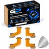 GP Technologies Cavo Flessibile Trigger R2 L2 L1 R1 per PS5 versione V1 | Vibrazione Inclusa, Ricambio Elettronico, Facile Installazione, Componenti Testati, Set da 4 Cavi