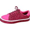 Dasongff Scarpe Sportive con Paillettes Donna Sneakers Ortopediche Piattaforma Sneakers Metallizzato Lucido Cuscino Aria Piatte Casual Scarpe Da Ginnastica Tempo Libero Larga Traspirante Alla Moda