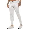Brand Kruze Jeans da Uomo KZ106, Slim Fit, Casual, Super Elasticizzati, in Denim