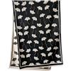GFM® Sciarpa da donna in cashmere con fiori di ginkgo, stile pashmina, scialle avvolgente per autunno, inverno, Natale (FRLSHL-FF)