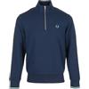 Fred Perry Half Zip, Felpa Uomo