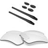 BLAZERBUCK Lenti di ricambio e kit calzino per occhiali da sole Oakley Flak 2.0 XL OO9188