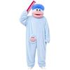 HOOUDO Silly Onesie Pigiama Tuta Costume Mostro Bocca Grande Pigiama Animali | Pigiama di Halloween Tuta Costume Kigurumi Tutina Pigiama Unisex Animali Costume Homewear Pigiameria Partito Carnevale Party