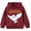 Harry Potter Felpa con cappuccio per bambini ragazze ragazzi Grifondoro Serpeverde Corvonero Tassorosso Felpa con cappuccio Hogwarts Abbigliamento