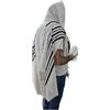 Yaliland Kosher Tallit Talit Scialle di preghiera per gli uomini tradizionale ebraico preghiera 100% lana striscia è venuto con Atara