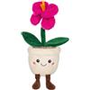 Gipsy Toys - Mimi Flowers Orchidea Fucsia - Peluche Fiore - 24 cm | Non Appassisce Mai - Senza Manutenzione - Oggetto Decorativo 24 cm - Disponibile in 6 Modelli - Idea Regalo Festa della Mamma