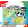 Pokémon: collezione con adesivi (Exeggutor di Alola) dell'espansione 30° Anniversario del GCC Pokémon (1 carta promozionale olografica e 3 buste di espansione), Edizione in Italiano