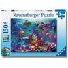 Ravensburger - Puzzle XXL Di Oceano Alieno | Puzzle 7 Anni In Su | Puzzle Bambini Dai 7 Anni In Su | Regalo Bimbo 7 Anni Maschio E Femmina 150 Pezzi | Puzzles Per Bambini 49 X 36 Cm