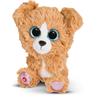 NICI Glubschis 62596 Lollidog Cane di Peluche Morbido, tenero Pupazzo per Coccole e Giochi, per Adulti e Bambini, 15 cm, Marrone, Colore