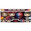 Funko POP! TV: Stranger Things - Robin, Nancy, Dustin & Eddie - 4 Pack | Gadget Ufficiale Fantasy - Personaggio in Vinile da Collezione - Idea Regalo Compleanno per Fan e Collezionisti