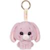 Gipsy Toys - Kawami Coniglio Malva - Portachiavi Peluche Kawaii - 10 cm | Testona e Sguardo Brillante - Pelo Doppio Ultra Morbido - Si Attacca Ovunque - Disponibile in 6 Animali - Idea Regalo Kawaii