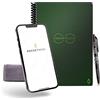 Rocketbook Core Quaderno Appunti Digitale - Riutilizzabile Taccuino Digitali A5 Verdea Quaderno A Spirale Puntinato, Block Notes, Penna Cancellabile Pilot Frixion Inclusi