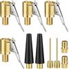 Saituo Home Set di Adattatori Multifunzione Valve, Adattatore Valvola Presta, Adattatori Auto Bocchetta E Convertitore, Compatibile con Bosch Easypump, Adatto per Pneumatici Auto, Biciclette e Palloni