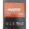 Kyoto Batteria moto Kyoto SLA GTZ8-V (YTZ8-V) AGM - Senza manutenzione - 12 V 7 Ah - Dimensioni: 113 x 70 x 130 mm compatibile con YAMAHA Xmax 300 2016-2020