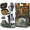 Disney Action figure MEGA BLOKS Pirati dei Caraibi DAVY JONES con NAVE