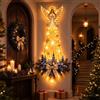 Generico Decorazione Da Parete Illuminata Con Presepe,"Stella Della Fede Di Betlemme",Lampada Da Parete "Sentiero Di Natale", Decorazione Da Paret-e A Led,Con Scena Della Sacra Famiglia E Luci Calde (#B)
