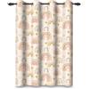 ggaimwf 107x160cm Tenda oscurante per cameretta dei bambini motivo arcobaleno Stile Boho Stella Colorato Cielo Fantasy Termici Occhielli Tende per finestre Bambine Stanza giochi Soggiorno,1 pannello