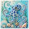 generic Ocean Theme Pearl Art - Kit fai da te, per adulti | Kit fai da te per pittura con perline, oceano 3D Diamond Painting Craft per adulti principianti, decorazione da parete