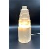 Sanawell Lampada di Selenite Iceberg bianca (Altezza 40cm)
