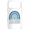 Diabetes Awareness Diabetic Designs Custodia per iPhone 17 Pro Max T1D Mamma Tipo 1 Diabete Consapevolezza Arcobaleno Mamma