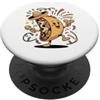 Mexican Food Taco Lover Gifts Let's Fiesta Taco Tuesday Mexican Party Food Lover PopSockets PopGrip Adesivo