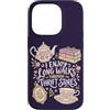 Thrift Store Findin Custodia per iPhone 14 Pro Libri da tè vintage Lover Long Walks del negozio dell'usato