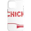 This Chick Loves Wine Glass Bottle Wine Custodia per iPhone 16 Pro Max Questo pulcino ama il vino | Bottiglia di vetro di vino |