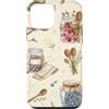 Cottagecore Farm Studio Custodia per iPhone 12 mini Vasi di mirtilli e lamponi Cottagecore Country Kitchen Art
