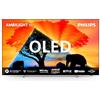 PHILIPS Ambilight 48OLED769 4K OLED Smart TV - Display 48'' con P5 AI Perfect Picture Ultra HD Titan OS TV Dolby Vision e Dolby Atmos Sound, Funziona con Alexa e Google Assistant - Cornice in metallo