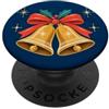 Christmas Craze Campane di Natale carine PopSockets PopGrip Adesivo