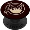 Funny Cockroach Roach Palmetto Bug Y2K 9 Bumbling Roach Totalmente capovolto sotto la coda stellata anni '90 Y2K PopSockets PopGrip Adesivo